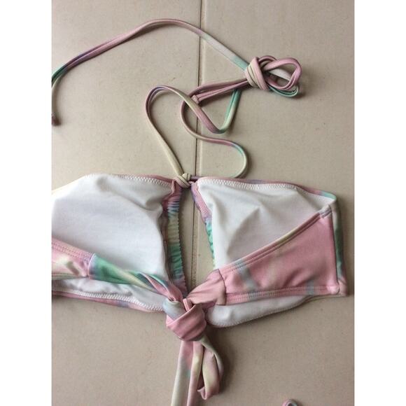 Cupshe x Stassie Swim String Bikini Set Abstract Abalone Swimsuit - Picture 8 of 11